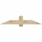Ekena Millwork Eugene Rough Sawn Timber Gable Bracket, Douglas Fir, 60"W x 12"H x 2"D x 6"F, 5/12 Pitch GBW060X12X0206EUG00RDF - alternate 1